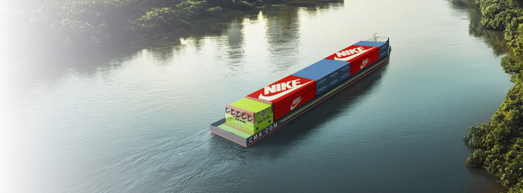CMA CGM to develop an electric barge solution to serve Vietnam operations