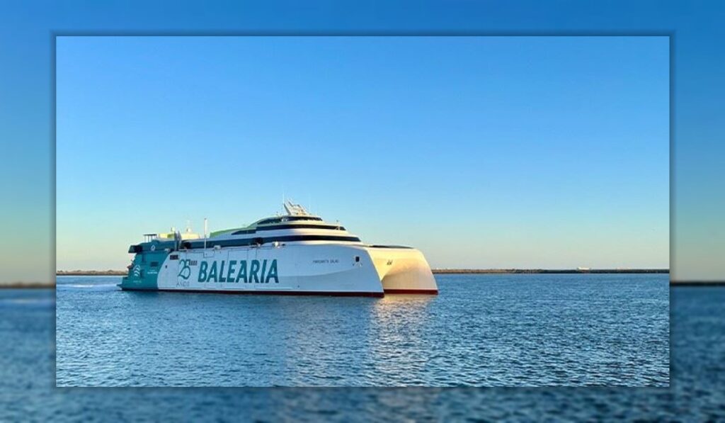 Wärtsilä Lifecycle Agreement will support decarbonisation goals of new Baleària ferry