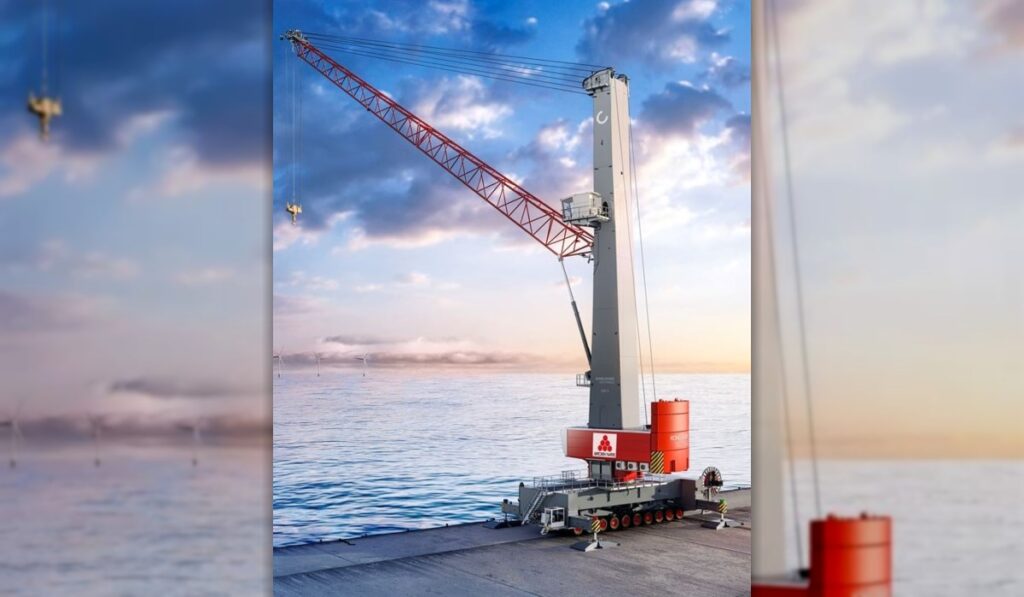 Belgium's Katoen Natie invests in four all-electric Konecranes Gottwald Mobile Harbor Cranes to modernize operations at the Port of Antwerp