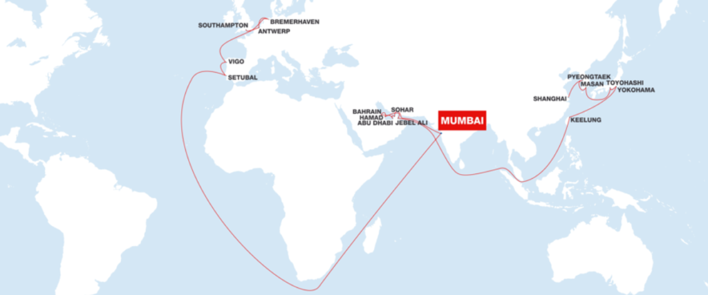 The Grimaldi Group expands its network to India