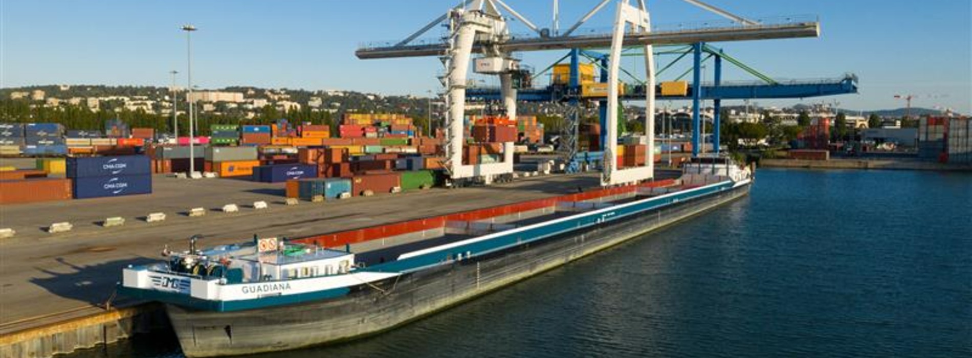 CMA CGM launches river operations at the Port of Lyon Edouard Herriot