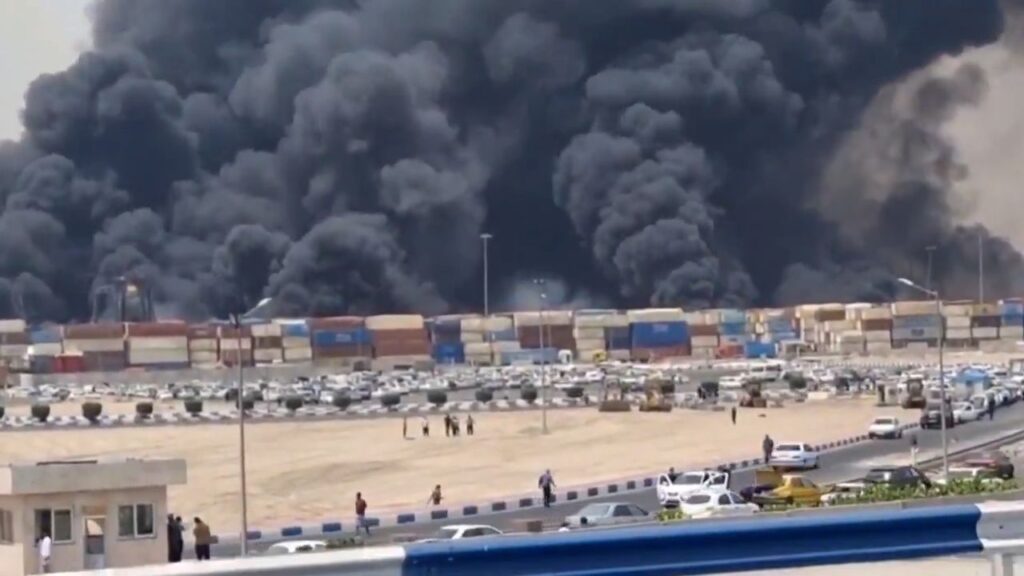 Five dead and more than 500 injured after chemical explosion at Iran's largest port