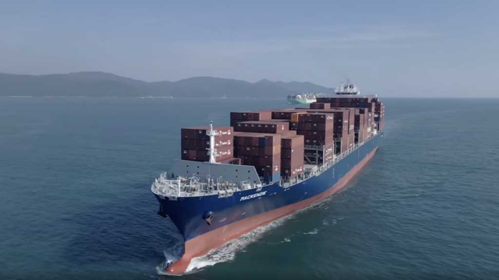 container ship orders