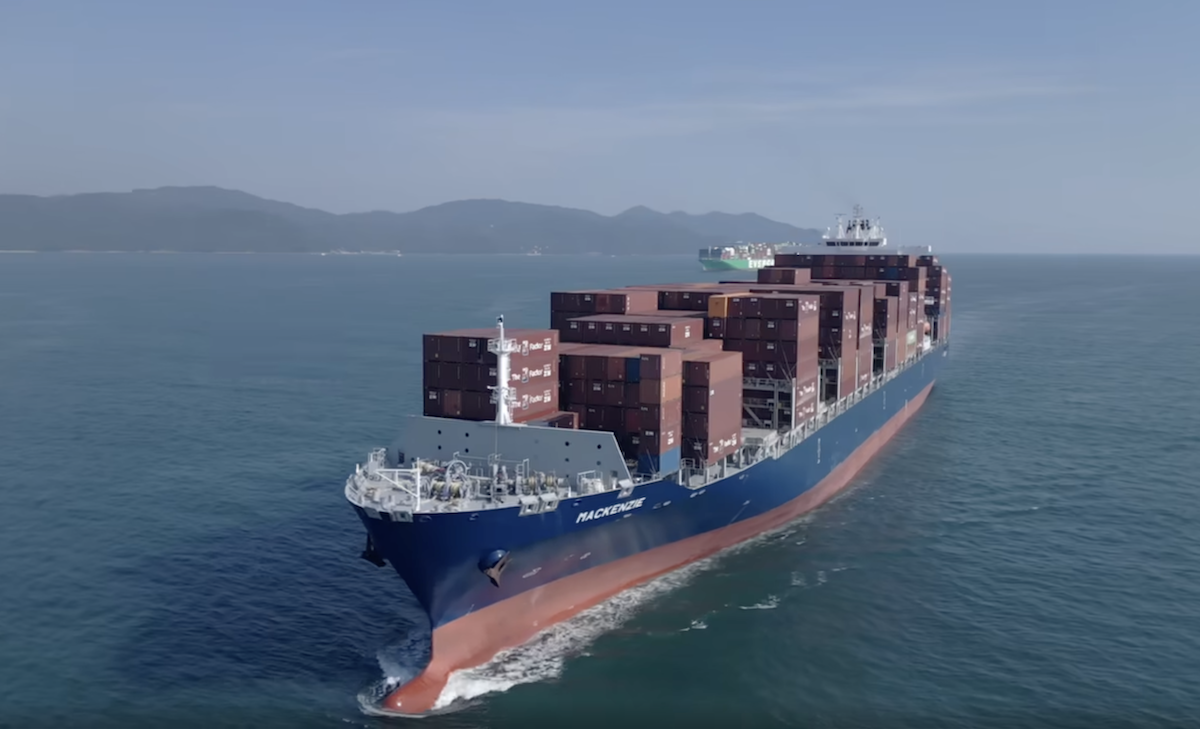 container ship orders