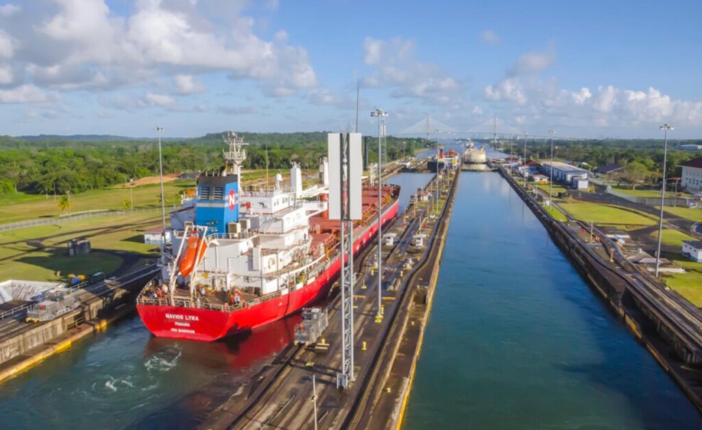Panama Canal Ship