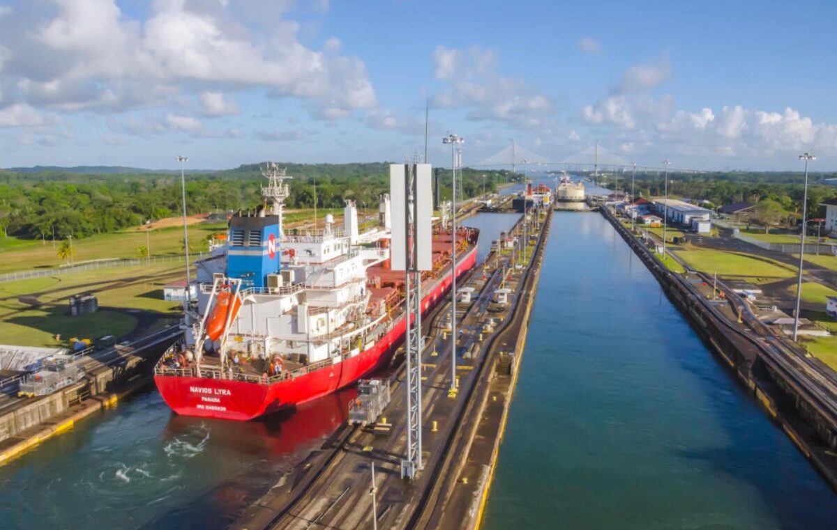 Panama Canal Ship