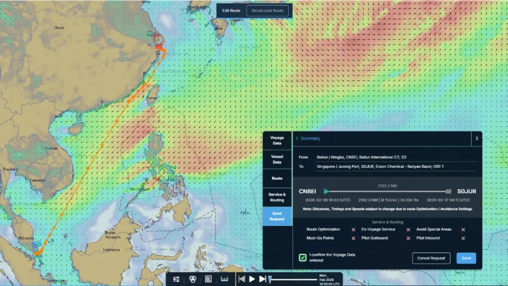 voyage planning