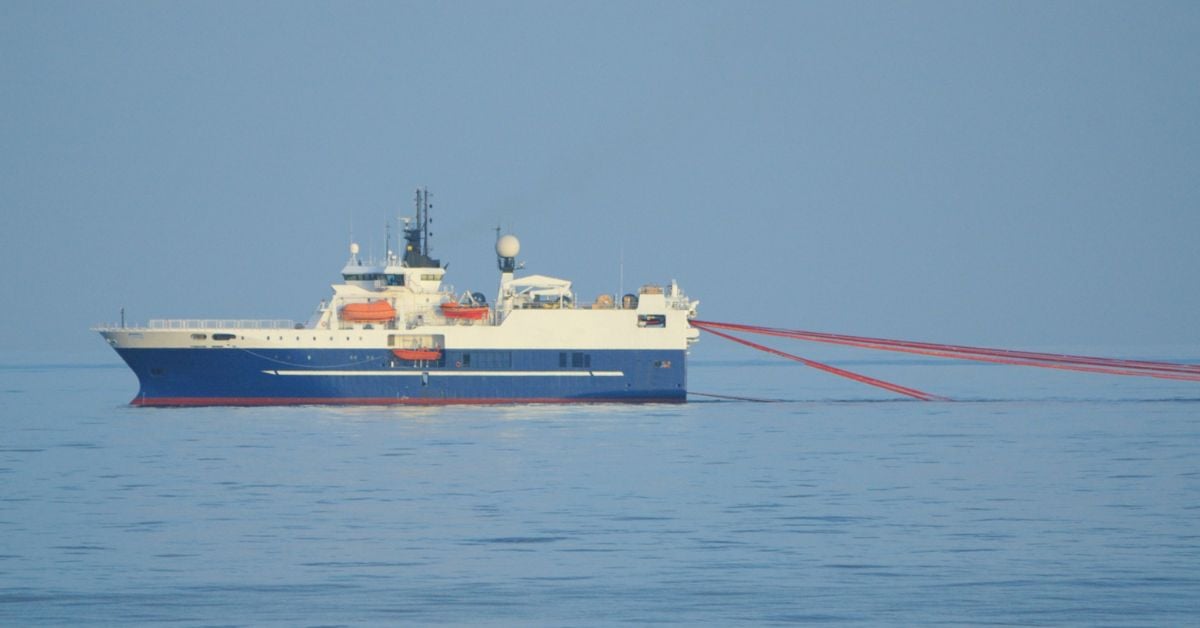 deep-sea research vessel